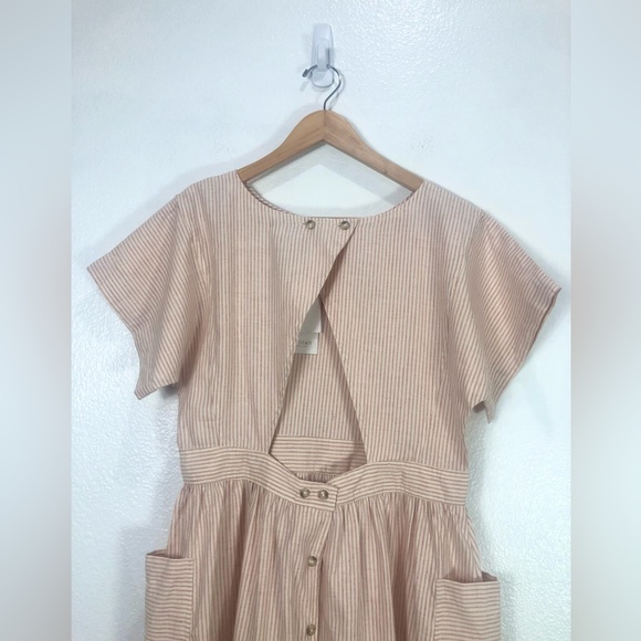 NWT Christy Dawn The Jane Dress In Pink Harvest Stripe Size XL - Picture 11 of 16